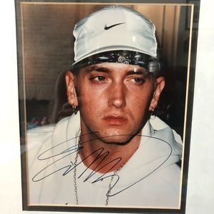 Collectable Eminem Original Autographed Photo